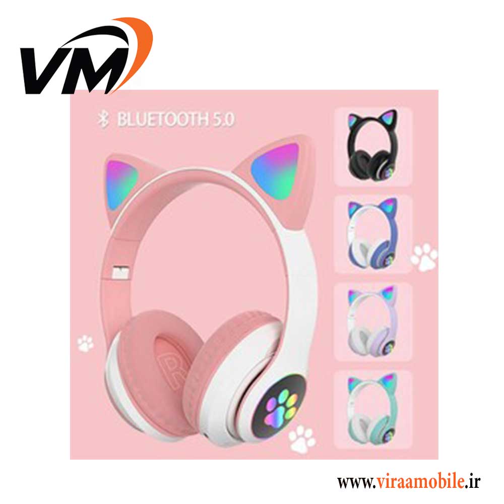 هدفون بلوتوث بی‌سیم مدل Cat L450 5.0 ویرا موبایل